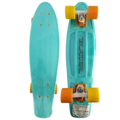 Patineta Tipo Penny Board Cruiser Tabla Skate Juvenil Diseño Retro Colores Deportivos Transporte Urbano Compacta Duradera