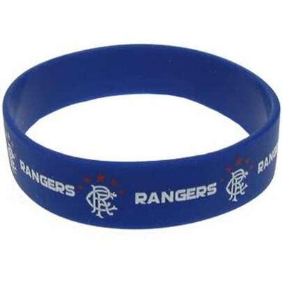 Rangers FC Silicone Wristband (Blue) - 100% Mixed - (BS3335)