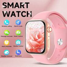 Universelle Smartwatch in Mehrfarbig, 2,01 Zoll HD Großbildschirm, unterstützt kabelloses Telefonieren, Informationsbenachrichtigung, mehrere Sportmodi, Telefonannahme, Musiksteuerung, Fernauslöser, Schrittzähler, Geschenk zum Vatertag, Geburtstagsgeschenk