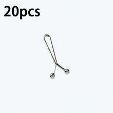 6/12/20个装女士仿珍珠金属头巾别针，适用于连衣裙 - 彩色 - 查看 32