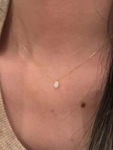 1pc S925 Sterling Silver Teardrop Zirconia Pendant Necklace, Geometric Y-Shape Long Tassel Chain, Minimalist & Elegant, Suitable For Women's Daily Wear Or Gift