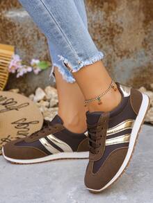 女士休闲运动鞋防滑运动鞋轻便跑步鞋春夏秋季适合学生日常穿着旅行跳绳透气减震休闲走街舒适女运动鞋