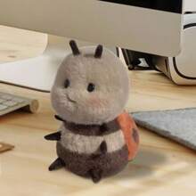 Stuffed Animals Sitting Ladybug Soft Stuffed Animal Cute Plush Toy Shy Face Expression Huggable Premium Fabric for Sofa Classroom Home Décor Bedtime Playroom Gifting Collectors - como en la foto - Ver 4