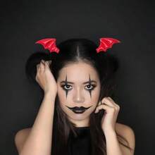 Bat Wings Headband And Hair Clip Set Dragon Wings For Halloween Headband Dragon Headbands Halloween Hair Accessories For Women#SSDD B BJNHMJ