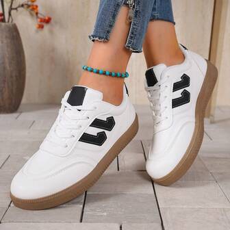 Nuevas zapatillas de deporte de moda casual, zapatos versátiles y cómodos para mujeres, zapatos para estudiantes