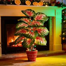 1 pièce Arbre de pin de Norfolk artificiel de 40 pouces - feuilles colorées, décoration de sol, sans entretien requis, ne se fane ni ne décolore jamais, apparence de sapin toujours vert, convient pour Noël, Nouvel An, salon, entrée, cheminée - Décoration d'intérieur/extérieur durable pour les fêtes, motif aiguille, décoration saisonnière, apparence naturelle, structure robuste, alternative à la plante en pot, pour les passionnés des fêtes