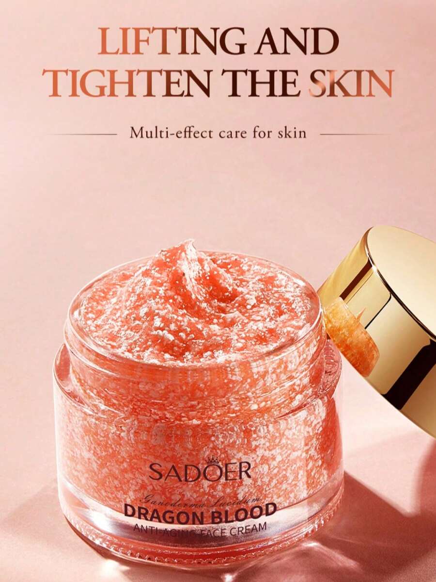 50g龙血面霜，紧致，提亮，适合所有肤质，灵芝抗皱面霜，保湿，滋养 - 彩色 - 查看 1