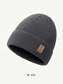 1pc Men's Winter Fleece Hat, Knitted Hat Resistant To -30°C, Thick Warm Knitted Hat, Mountaineering Cap, Windproof Cycling Warm Hat, Winter Warm Gift Autumn Outfits - Multicolor - View 14