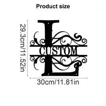 1 Fine Metal Art Logo - Personalized Last Name Logo, Name Design, Home Decoration With Custom Initials Thumbnail, Classic Style, Wall-Mounted Wall Art Decoration For Theme Parties, Perfect Heartfelt Gifts For Friends And Family, Customizable Wedding Gifts., Valentine Day, Valentine Day Decor Ornamental Exquisite, High-Quality Custom, Personalized, Unique Ideal Gifts For Her Pets ,Forever Love - Multicolor - View 76