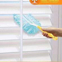 SUIT, Disposable Duster Refills, Electrostatic Duster Heads Replacement - Effortless Dust Removal For Electronics, Furniture, Blinds, And Ceiling Fans – (Handle Not Included) - Cleaning Supplies, Cleaning Accessories - Yellow - View 5