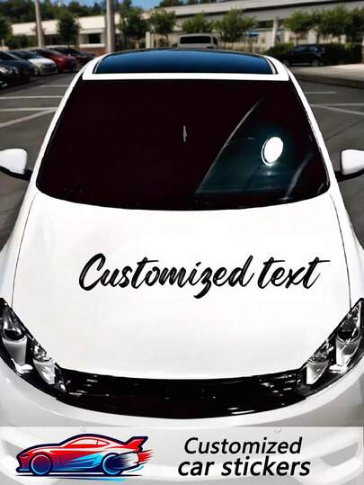 1 pieza Pegatina personalizada para coche, regalo de Navidad, nombre y fecha personalizados, calcomanía blanca removible para ventana, disponible en dorado, amarillo, verde, blanco, negro, rosa, rojo y mezcla holográfica de colores