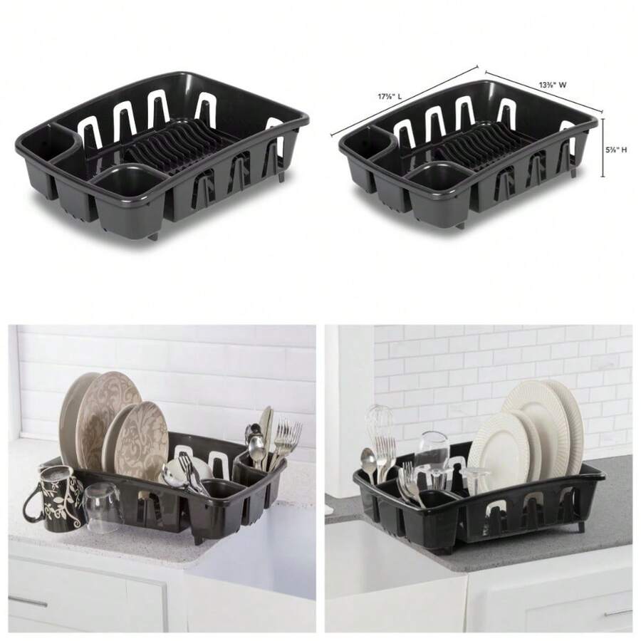 DrainRack, Dishrack And Drainboard All-In-One, Inclined Base For ...
