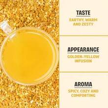 Turmeric, Ginger, And Cinnamon Tea, 30 Bags, No Additives, Turmeric, Ginger, Cinnamon, Square Bags, Easy To Brew, Easter, Warm And Comfortable, Caffeine-Free, Ceylon Cinnamon, Black Pepper Or Lemon Can Be Added For A Better Taste, Halloween Gift, Halloween Drink, Halloween Health Tea - Multicolor - View 3