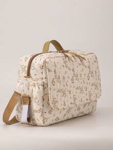 1pc Multifunctional Baby Diaper Bag, Mommy Bag For Outdoor Use (Excluding Hooks) - Multicolor - View 5