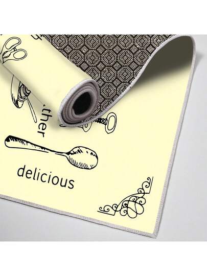 Pearl Digital Non Slip Printed Turkish Vloerkleed AL4035 Zachte Touch, Washable Tapijt Felt Backing Moderne ative Vloer Mat, Living Room, Bedroom, Bathroom, Hallway Or Entryway Available In Many Sizes Quick Drying, Highly Absorbent, Soft, Com Tafel Both Indoor Outdoor view 6