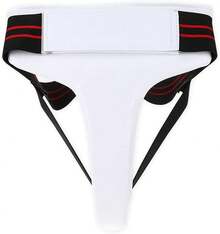 Protector de Ingle de Taekwondo para Mujer Boxeo Karate Jockstrap Sanda Protector de Entrepierna, Protector de Ingle  para Mujer para Taekwondo, Boxeo, Karate, Sanda (M) - M - Ver 4