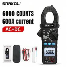 6000 Counts Digital Multimeter, DC/AC Voltage Current Tester, Ammeter, Voltmeter, NCV, Resistance, Capacitance Measuring Tool For Electricians - Multicolor - View 3