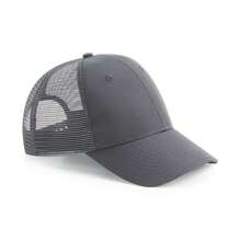 Snapback Cap (Graphite Grey) - 100%  Polyester - (RW8671) - Dark Grey - View 1