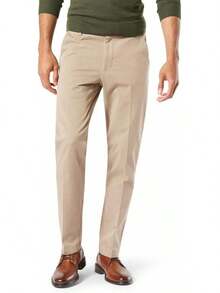 Mens Khaki Flex Work Pants - Black - View 6