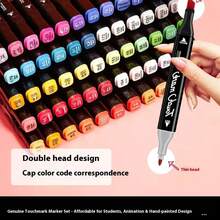 2-Headed Oil-Based Marker Pen Set, Anime Color Cards, Drawing, Reading And Writing Toys, Writing Tools, Holiday Gifts, Birthday Gifts, Christmas Gifts, Christmas Stocking Stuffers, Fun, Christmas Stocking Stuffers, Stocking Stuffers, Stocking Stuffers (Cute Plush Toys), Children's Gifts, Search, Boy Stocking Stuffers, Girl Stocking Stuffers, Children's Toys