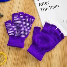 1 Par de Luvas Respiráveis Antiderrapantes de Meio Dedo - Luvas Esportivas de Ciclismo e Fitness para Homens e Mulheres - Duráveis, Disponíveis em Várias Cores