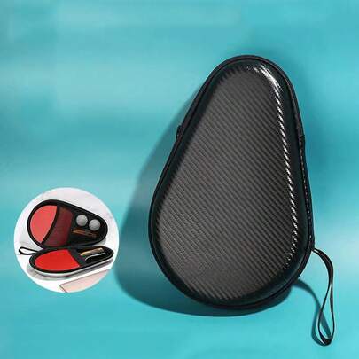 1 Stück Tischtennisschläger Tasche, Tischtennis Schlägerhülle mit Reißverschluss, wasserdicht, tragbar, Tischtennissport Zubehör