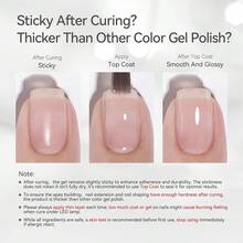 BORN PRETTY Builder Gel For Nails, 8-In-1 Milky Nude Natural Clear Builder Nail Gel For Nail Apex And Gel Extension Strengthener, Nail GLue Gel Hard Gel Base Rhinestone Nail Glue Gel In A Bottle 15ml{"Color_name":"15mlBuilderGel8in1-PeachNude"} - 15ml Builder Gel8in1-Peach Nude - 查看 7
