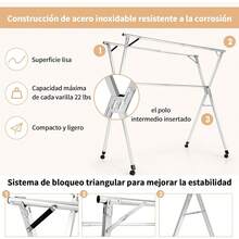 Telescopic Clothes Drying Racks - 1 - مشاهدة 9