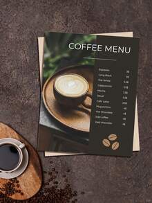 可定制300/500/1000张单页传单，双面印刷，适用于菜单定制、海报定制、商业信息定制、促销海报定制、商业传单定制、咖啡馆菜单定制、餐厅菜单定制。节日祝福 - 彩色 - 查看 9