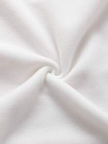 Chaqueta con Capucha para Mujer de Estampado Geométrico - Sudadera Casual con Cordón, Ajuste Relajado, Cómoda y Cálida para Otoño e Invierno, Lavable a Máquina, Ropa de Otoño, Abrigo Acogedor - Blanco - Ver 5