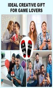 Stocking Stuffers For Kids Teens Adults Men, Gifts For Men Him Boys Boyfriend Husband, Valentines Christmas Gift For Him Boyfriend Husband Funny Gamer Socks