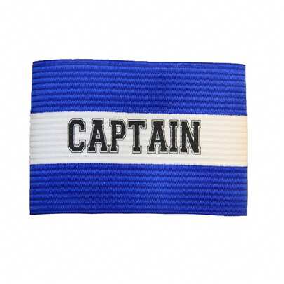 Carta Sport Unisex Adult Captains Armband (Royal Blue/White) - 100% Mixed - (CS283)