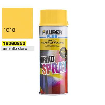 MAURER - Light Yellow Zinc Spray Paint 400 Ml.