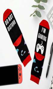 Stocking Stuffers For Kids Teens Adults Men, Gifts For Men Him Boys Boyfriend Husband, Valentines Christmas Gift For Him Boyfriend Husband Funny Gamer Socks