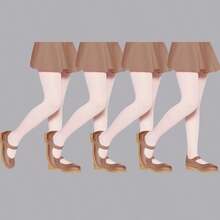 Kit 4 Children's Ballet Tights Lupo Yarn 40 Warm In Polyamide Lobinha