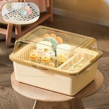 Baby Supplies, Bottle Storage Box, Dust Cover, Draining Rack, Baby Tableware, Toys, Newborn Complementary Food Storage Box