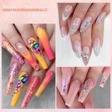 BORN PRETTY Nail Rhinestone Glue Gel For Nails Super Strong Gel Nail Glue For Nail Charm 3D Nails Gems Beads Nail Art Jewels Cured Need Nail Art DIY At Home 30ML{"Color_name":"NailRhinestoneGlueGel"} - 指甲水鑽膠水凝膠 - 查看 2