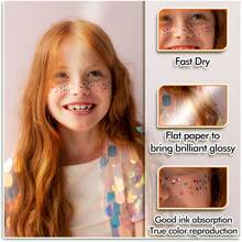 Koala Papel fotográfico grueso de 21.59 x 27.94, peso pesado de doble cara, alto brillo, hojas, 260 g/², compatible con impresora de inyección de tinta - 1 - Ver 8