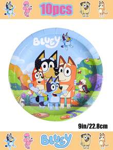 Đồ dùng trang trí tiệc sinh nhật Bluey, Hoạt hình trang trí tiệc cho chó - Trang trí tiệc sinh nhật theo chủ đề Once Đồ dùng tiệc, Bối cảnh tiệc sinh nhật theo chủ đề Once - Nhiều màu - Xem 14
