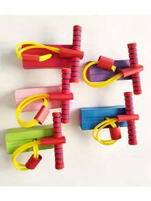 1 pezzo Trampoli in schiuma a molla - Giocattolo divertente con effetti sonori per rimbalzare e allenarsi, attrezzatura per l'equilibrio per esercizi indoor/all'aperto