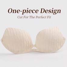 Novos Modelos para 2025 Novo Sutiã Adesivo Sólido com Alças Transparentes e Formato de Pétalas para Mulheres, com Efeito Push-Up Antiderrapante, Tiras Invisíveis Reutilizáveis para Mamilos, Acessórios de Roupa Íntima e Lingerie Feminina