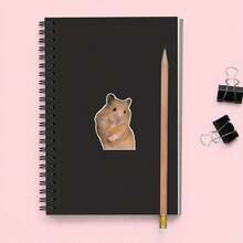 1pc/3pcs Peace Hamster Sticker - Graphic Sticker - Suitable For Car, Wall, Laptop, Phone, Truck, Can Be Used On Windows, Cars, Trucks