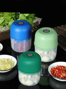 Electric Garlic Press, Garlic Mincer, Garlic Crusher, Garlic Grinder, Garlic Masher