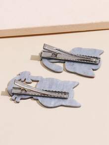 1 قطعة مشبك شعر أسيتات بتصميم قطة جميل وأنيق، قطعة كبيرة لتزيين الجانب والغرة، مناسب للفتيات للاستخدام الخارجي، هدية رائعة، مشابك مخالب