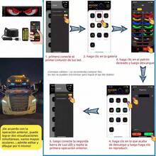 Programable Pantalla Flexible Led Devil Ojos 9.2x37.4cm 2pcs - A - Ver 7