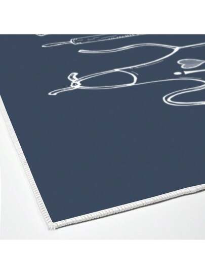 Pearl Digital Non Slip Printed Turkish Vloerkleed AL4032 Zachte Touch, Washable Tapijt Felt Backing PC's Moderne ative Vloer Mat, Living Room, Bedroom, Kitchen, Hallway Or Entryway Available In Many Sizes. Quick Drying, Highly Absorbent, Soft, Com Tafel Both Indoor Outdoor view 2