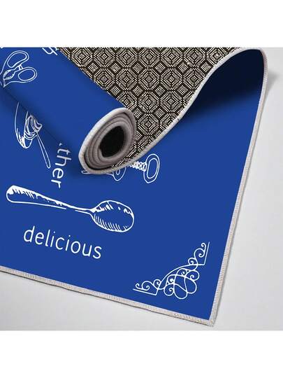 Pearl Digital Non Slip Printed Turkish Vloerkleed AL4035 Zachte Touch, Washable Tapijt Felt Backing PC's Moderne ative Vloer Mat, Living Room, Bedroom, Kitchen, Hallway Or Entryway Available In Many Sizes. Quick Drying, Highly Absorbent, Soft, Com Tafel Both Indoor Outdoor view 6