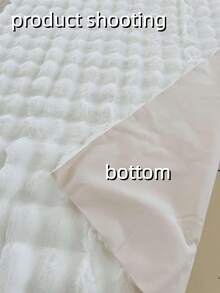 1pc Rectangular Fluffy Plush Solid Color Rug, Suitable For Christmas, Thanksgiving And New Year Decoration, Soft And Skin-Friendly, Home Decor Mat For Living Room, Bedroom, Bathroom Or Kitchen, Bedroom Carpet, Decorative Rug, Small Rug, Carpet, Home Decor, Living Room Carpet Kitchen Rug