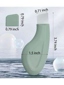 Ergonomic Blackhead Remover Tool - Gentle Facial Pore Cleaner, Silicone Face Scraper, Deep Cleansing, Skin Exfoliating Scraper, Nose Blackhead Extractor, Unisex Skincare Tool, Easy To Use Pore Cleaning Accessories - Multicolor - View 7