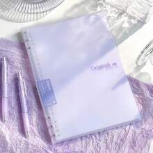 1 件 A5/B5 3 环活页夹可拆卸活页笔记本，高品质学生记事本 - A - 查看 13